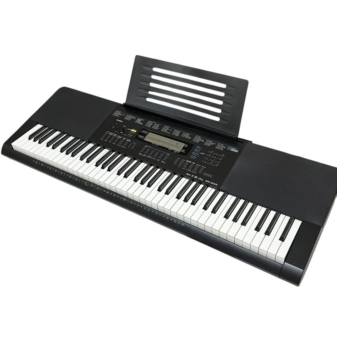 【美品】 電子キーボード　キーボード 電子ピアノ WK-245 CASIO