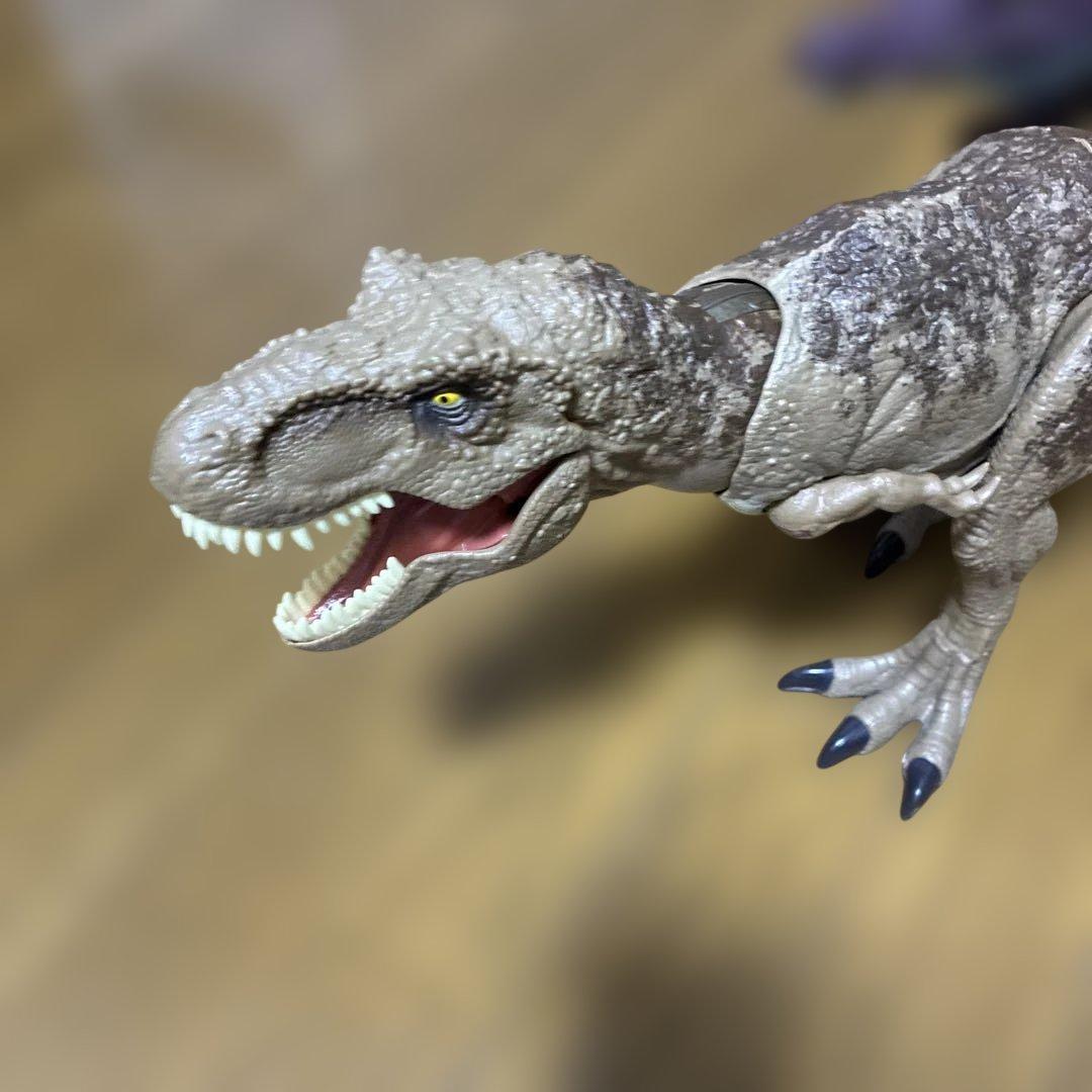 ジュラシックワールド　モササウルスほか3体セット