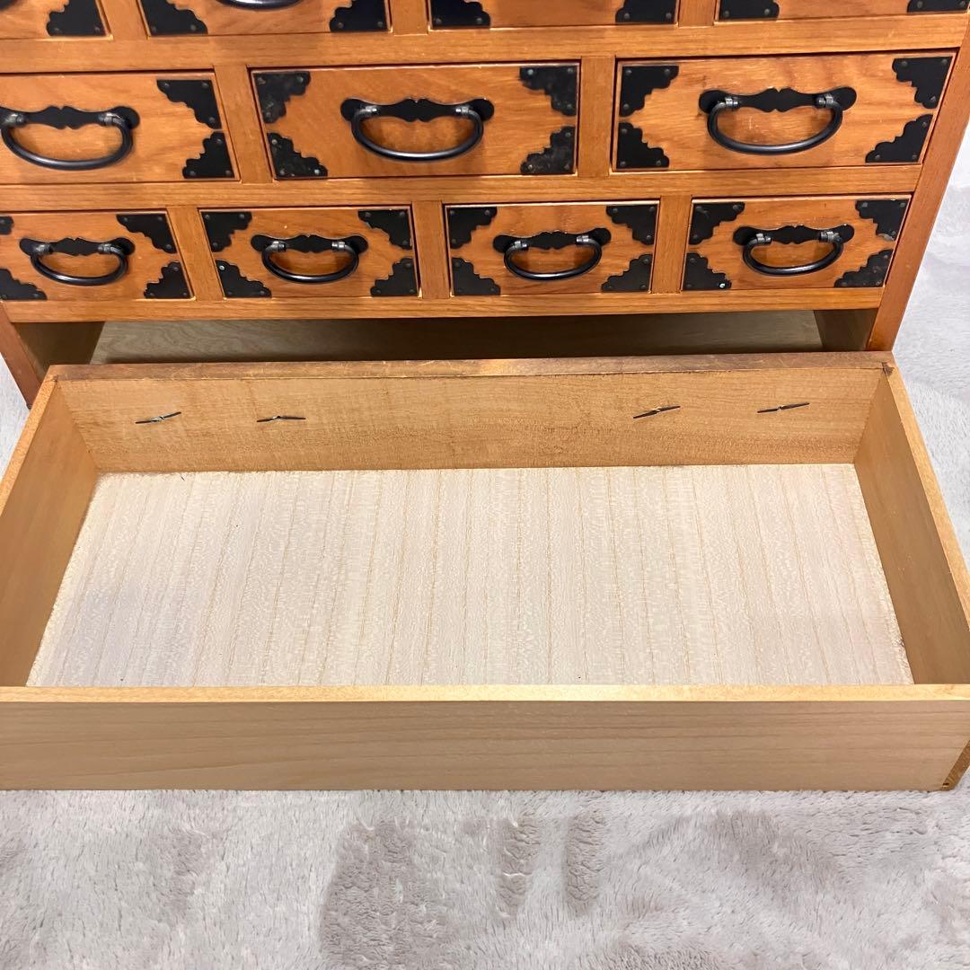 木製　伝統的　和風　箪笥　レトロ　昭和 大正　和家具　薬箱　アンティーク