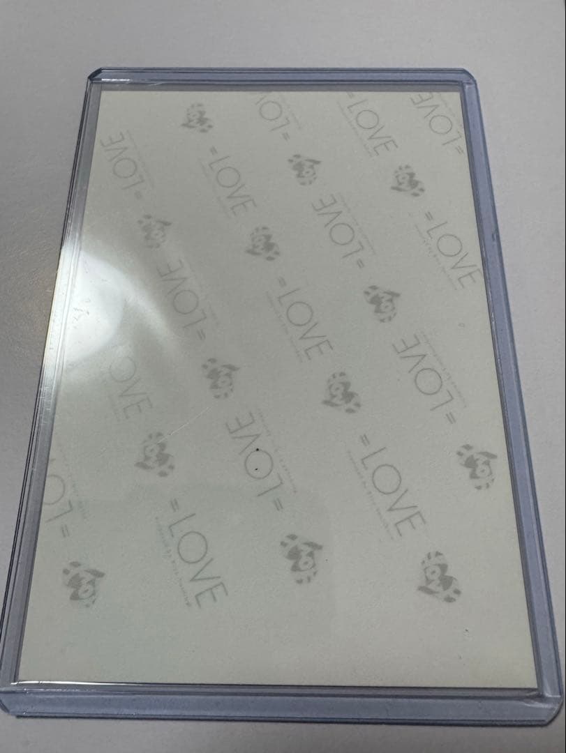 ＝LOVE イコラブ　佐々木舞香 とくベチュ、して 歌唱 ② ヨリ　直筆