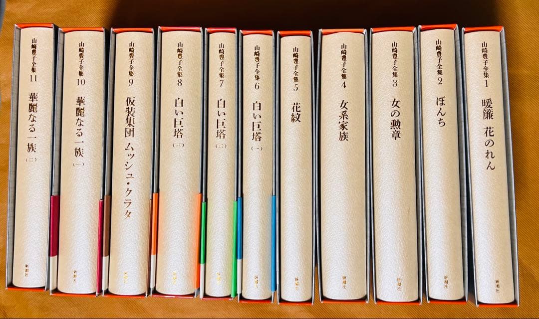 山崎豊子全集/第 1巻〜第11巻