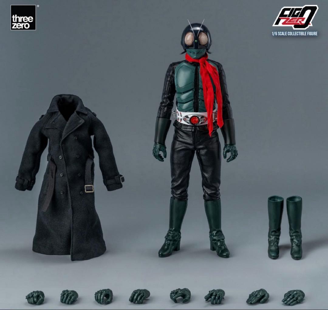 フィグゼロ シン仮面ライダー 1/6 仮面ライダー第1号＋第1号用サイクロン号