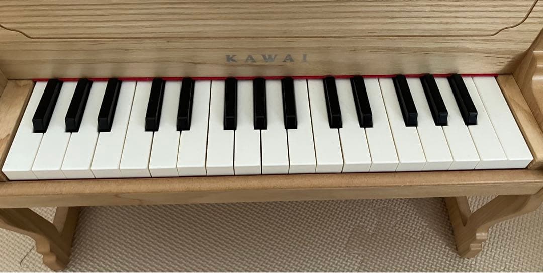 カワイ　アップライトピアノ　ミニ　ナチュラル　　おもちゃ