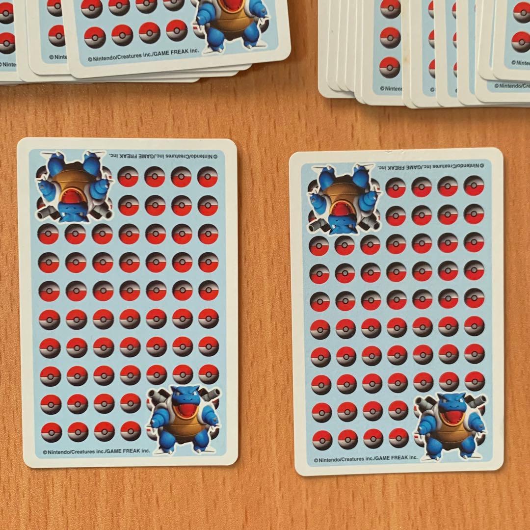 ポケモントランプ ブルー 青 カメックス 1998年 任天堂