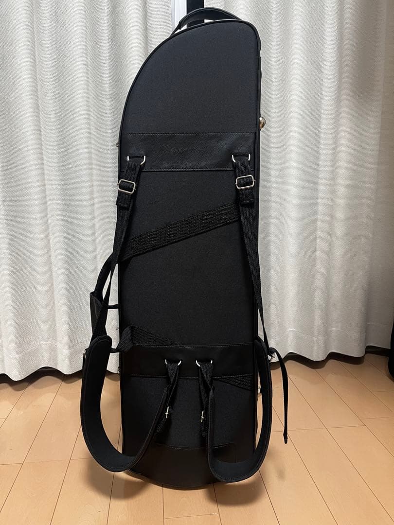 Marcus Bonnaトロンボーンケース(Shiresロゴ入り)ブラック