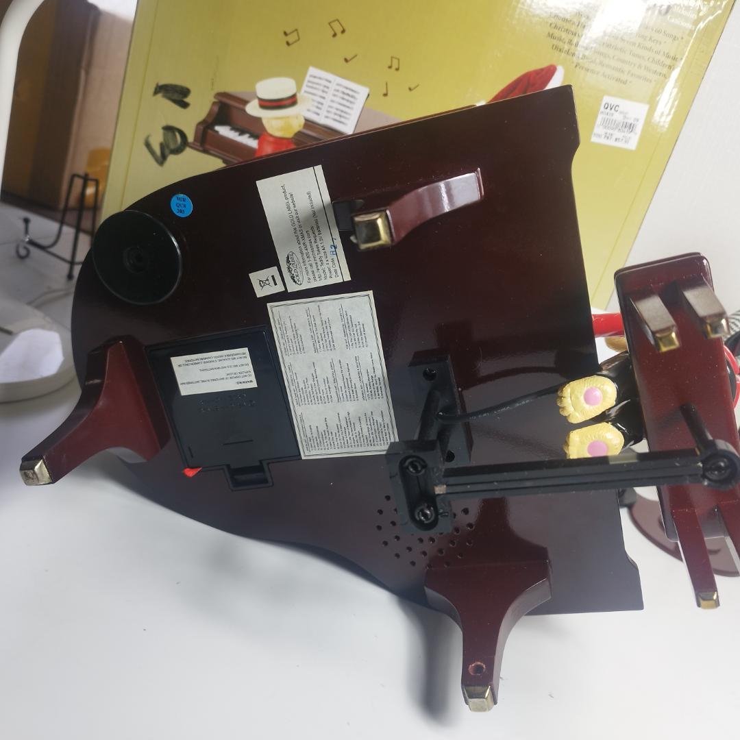 ミスタークリスマス テディベア ピアノ オルゴール 美品 日本未発売 IZ8Z