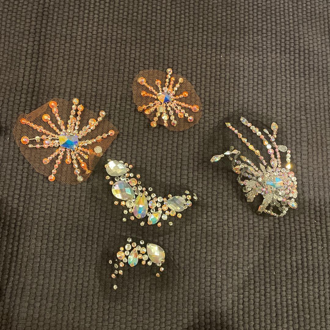 TAKADANCE タカダンス 白ラテンドレス 衣装