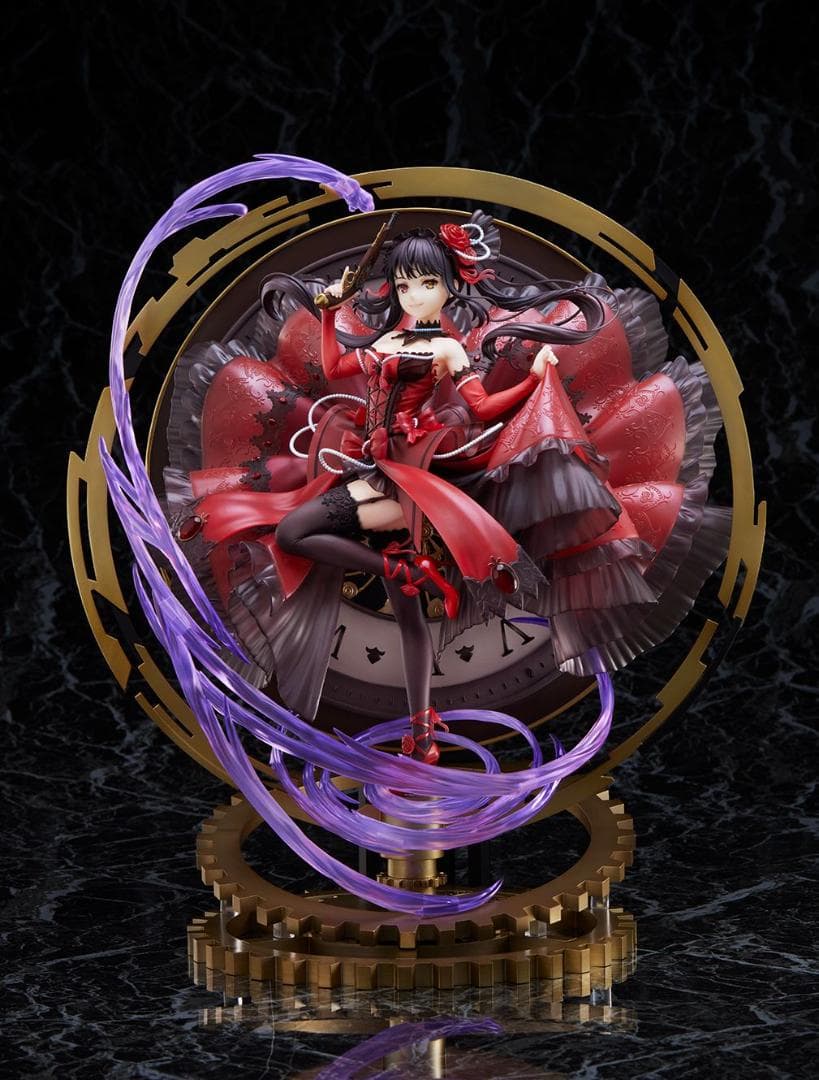 時崎狂三 Pigeon Blood Ruby Dress Ver. フィギュア