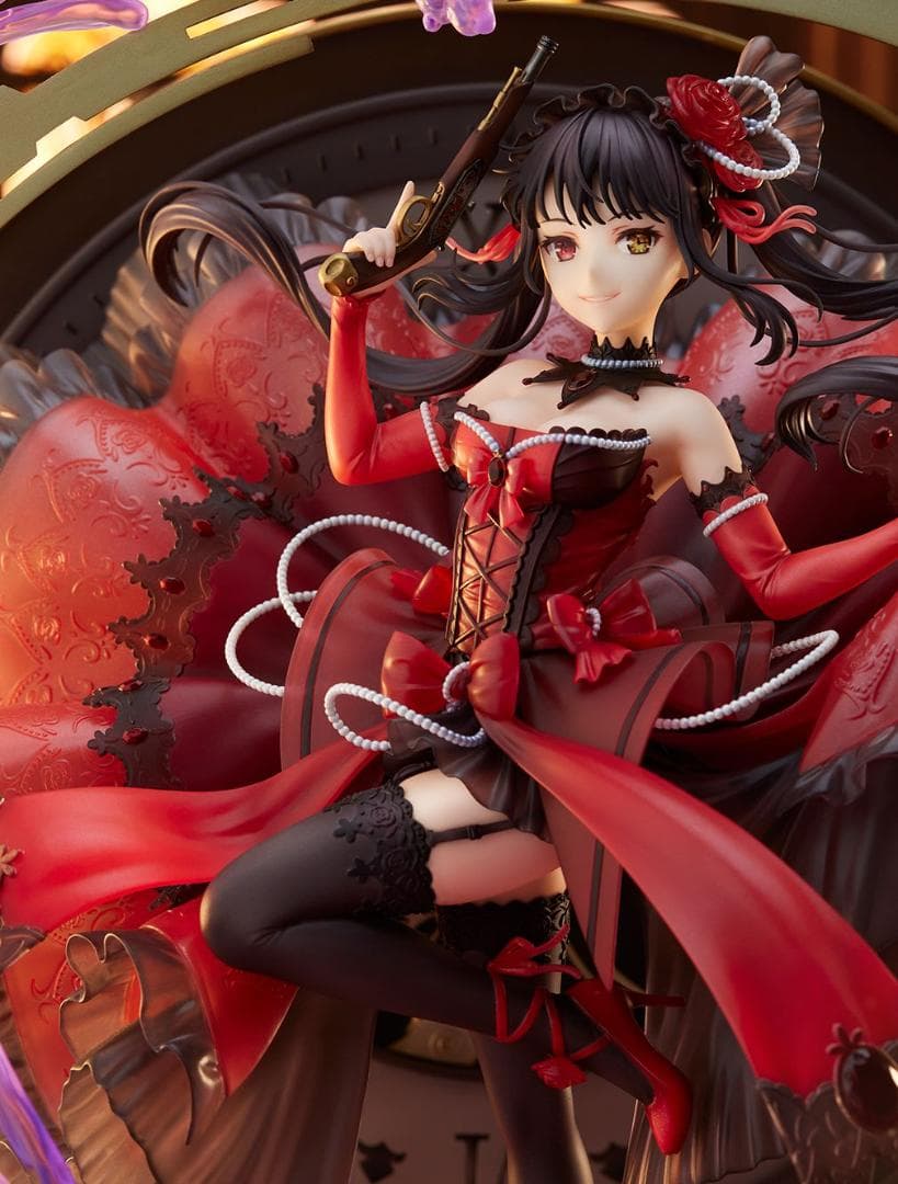 時崎狂三 Pigeon Blood Ruby Dress Ver. フィギュア