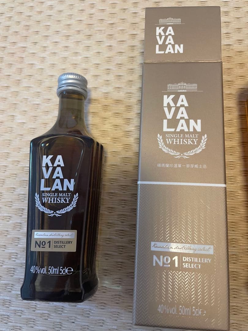 KAVALANカバラン　ミニボトル　ディスティラリーセレクト　ウイスキー　６点