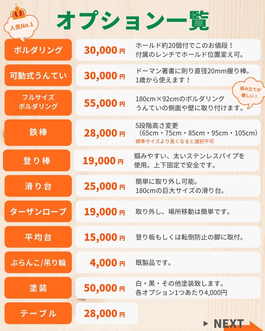 うんてい　室内うんてい　雲梯　ボルダリング