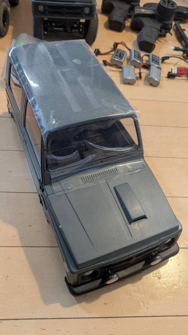 や*ん様 ジャンク　WPLジャパン　ジムニー C74 2台セット 新品ボディ付