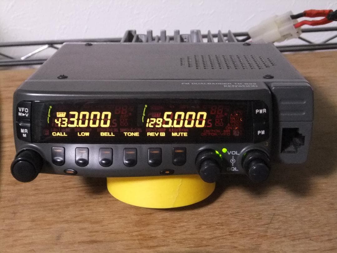 ☆最終値下！ケンウッド　430/1200MHz帯モービル機　TM-833（現状）