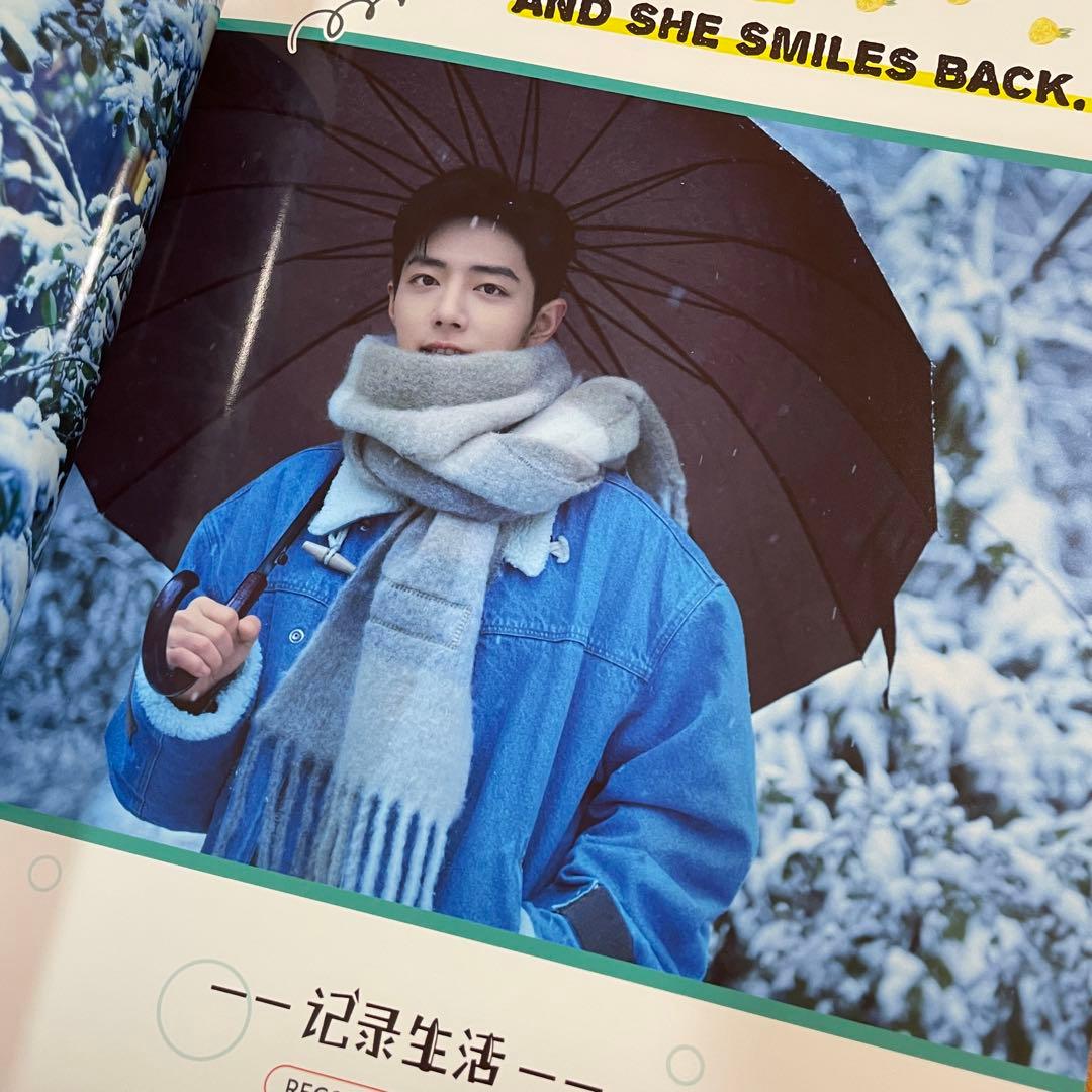 陳情令　肖戦　23年最新踏雪写真集
