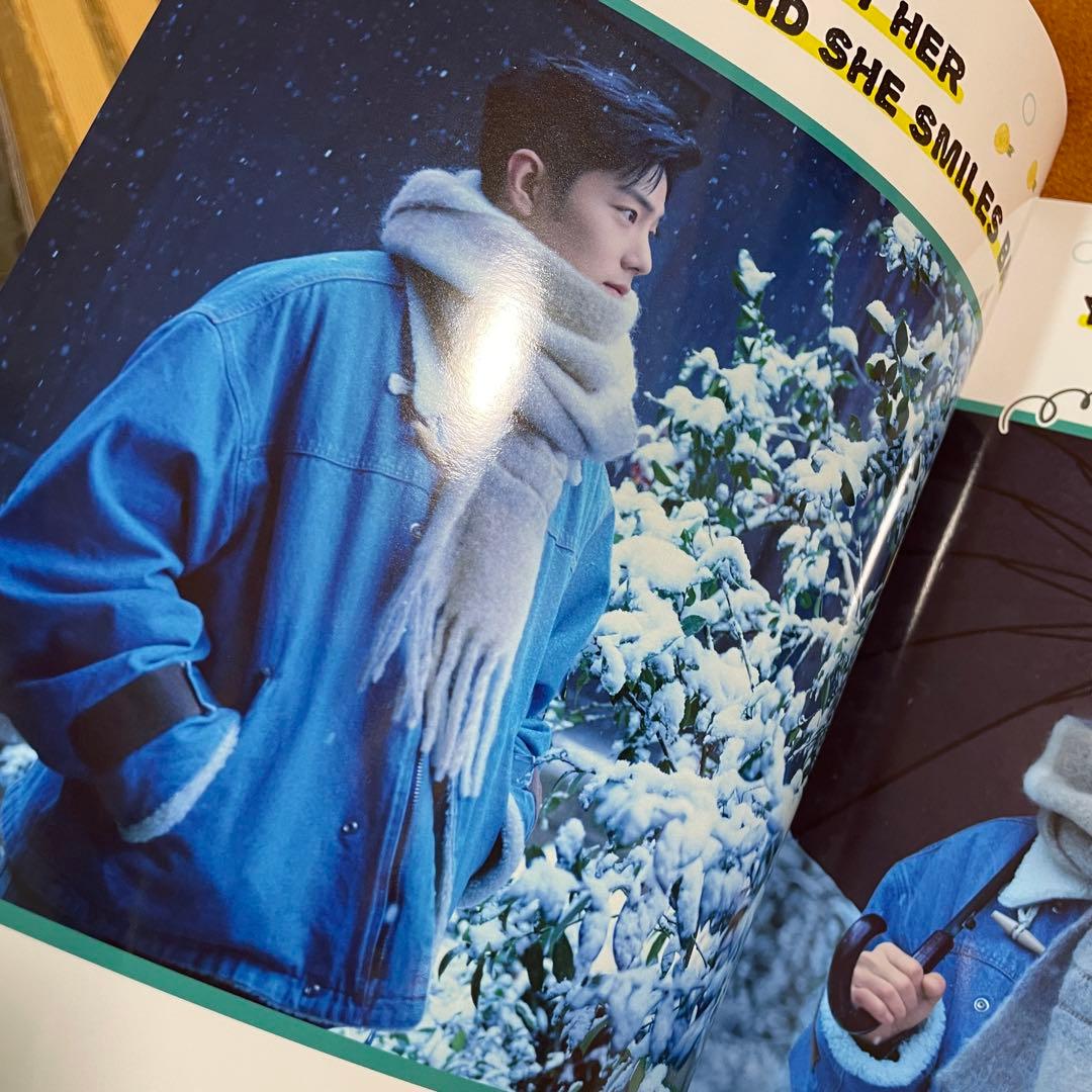 陳情令　肖戦　23年最新踏雪写真集