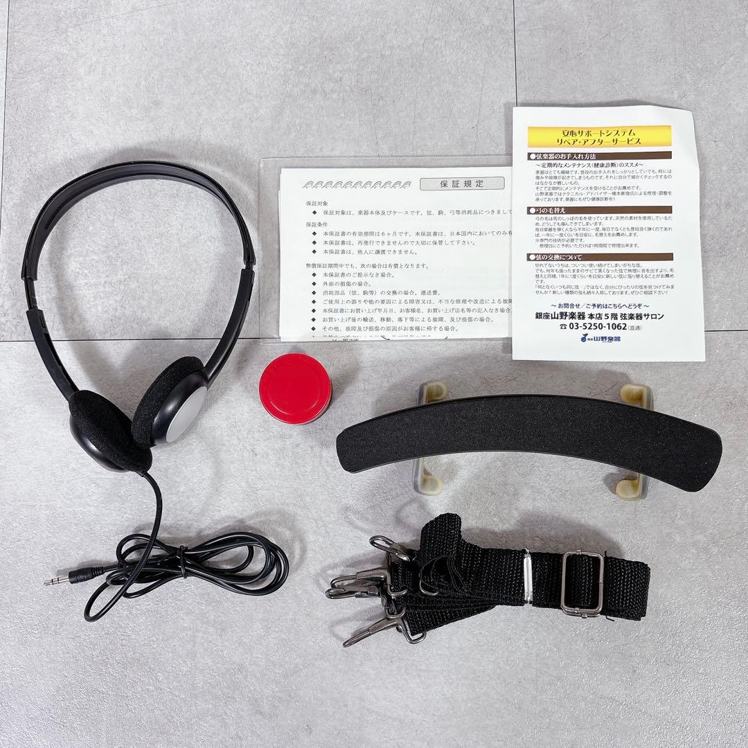 V589 カルロ・ジョルダーノ CV-210E エレキ バイオリン サイレント