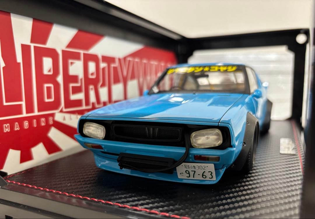 希少❗️1/18 『IG1058』コヤジハチマキ　LBケンメリ　ブルー【新品】
