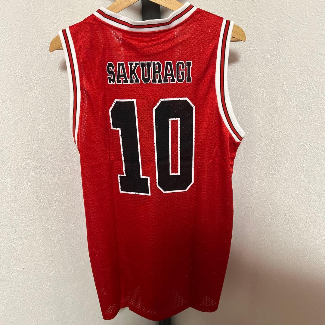 【新品】SLAM DUNK スラムダンク　#10 桜木花道　ユニホーム　XL