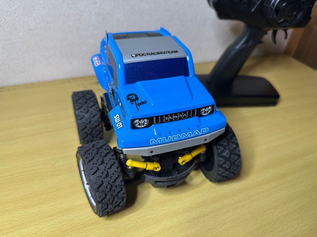 開封済み未使用品　タミヤコミカルウイリー マッドマッド 完成モデル SW-01