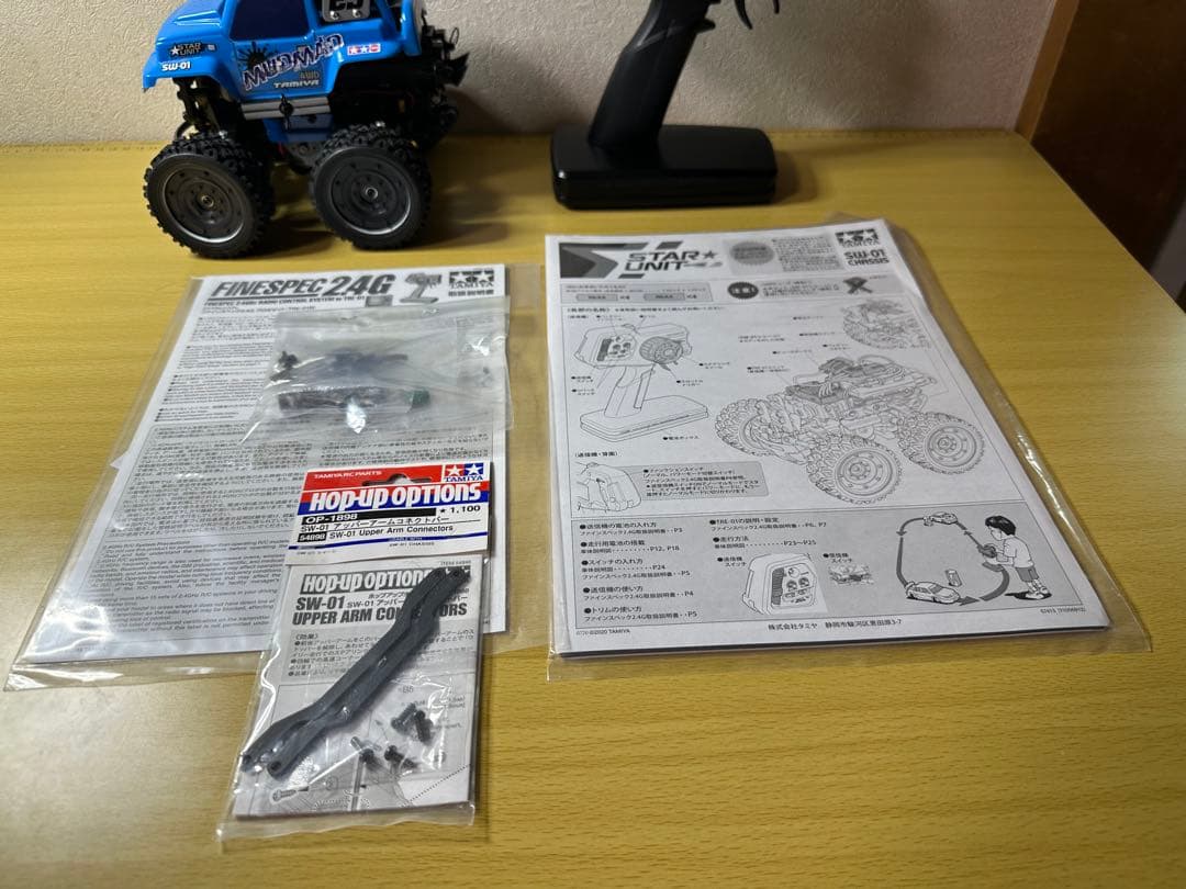 開封済み未使用品　タミヤコミカルウイリー マッドマッド 完成モデル SW-01
