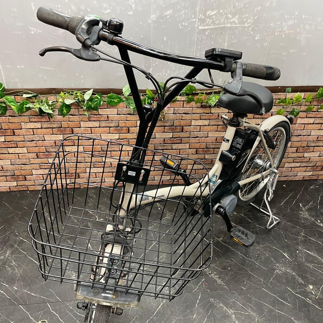 【92】電動自転車 Panasonic SugarDrop ベージュ 20インチ
