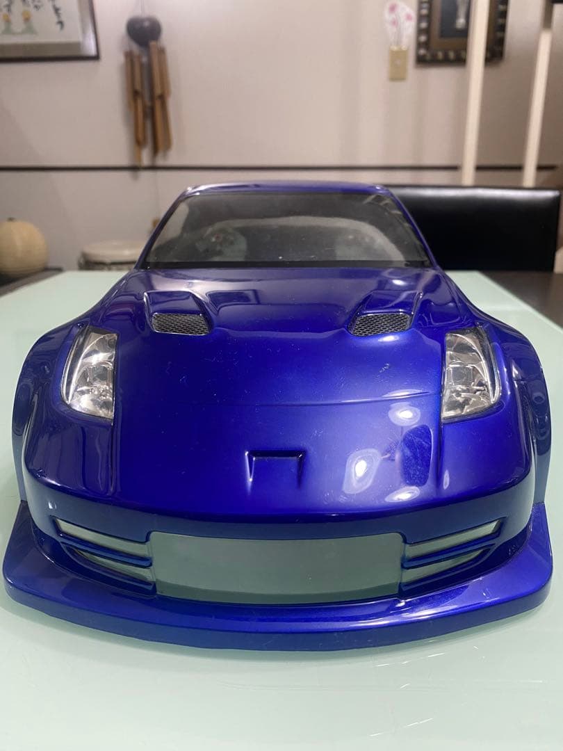 ヨコモ⁇NISSAN フェアレディz33 ボディー ブルー