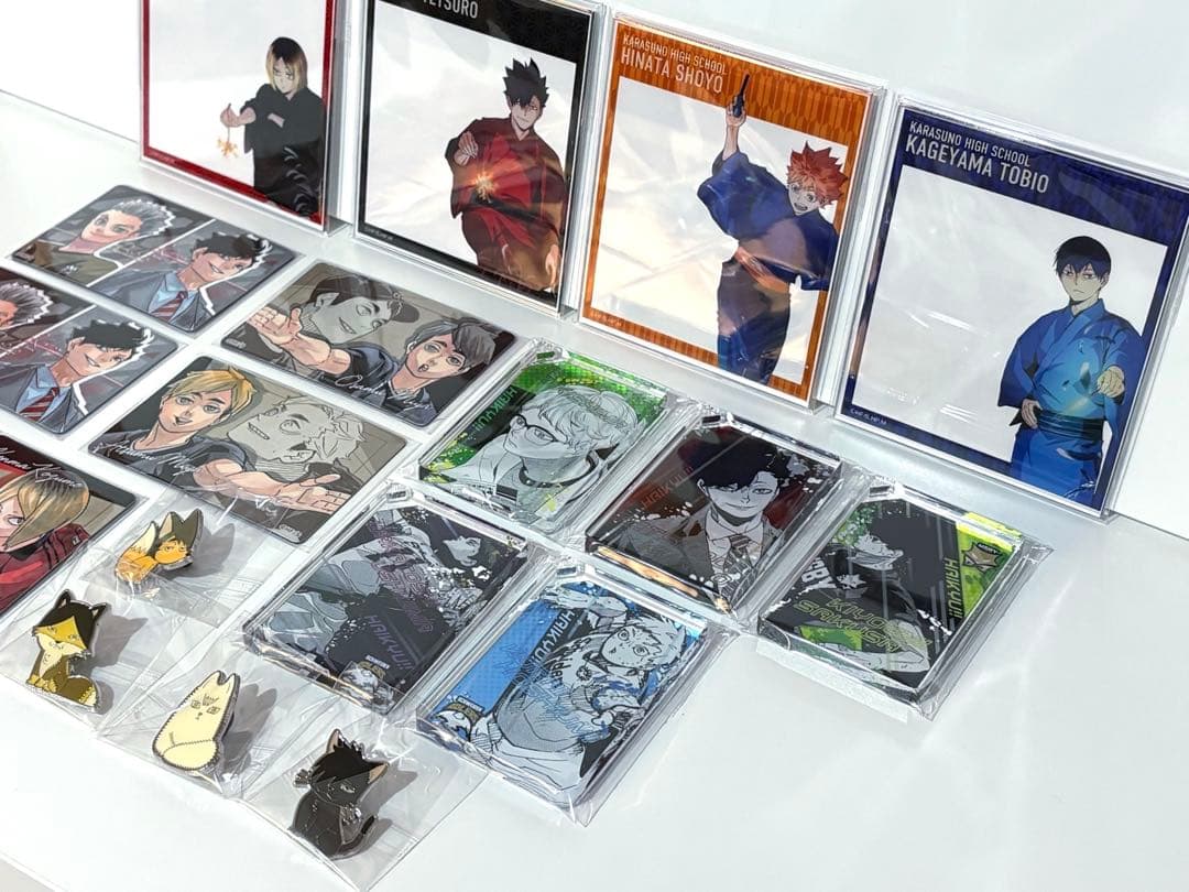 【ハイキュー!!】アクリルカード、マグネットステッカー、アクキー等19点セット
