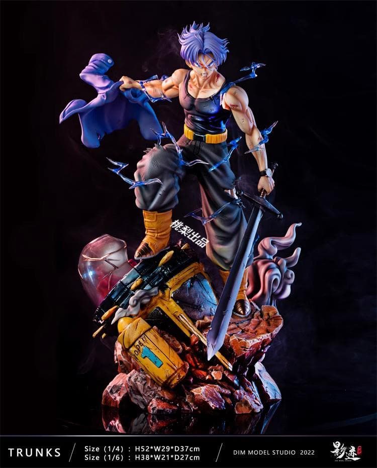 新品未開封『ドラコンボール』 　未来トランクス　 ガレージキット スタチュー