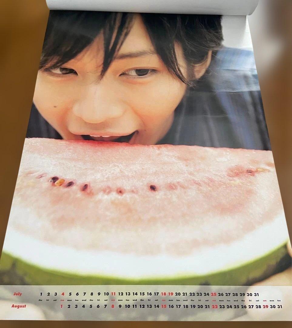 松坂桃李 2010年カレンダー 直筆サイン入り