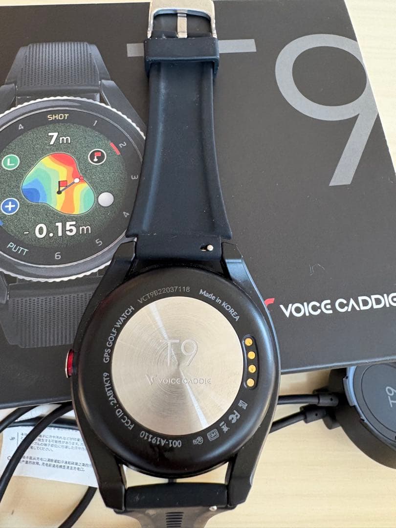 【送料無料】ボイスキャディ ゴルフナビ 時計 T9 VOICE CADDIE