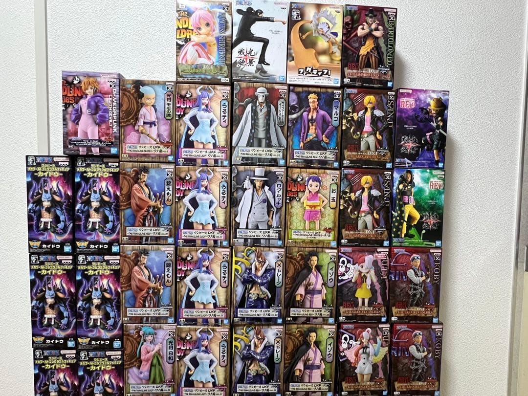 未開封 ワンピースフィギュア 57個 まとめ売り DXF ONE PIECE