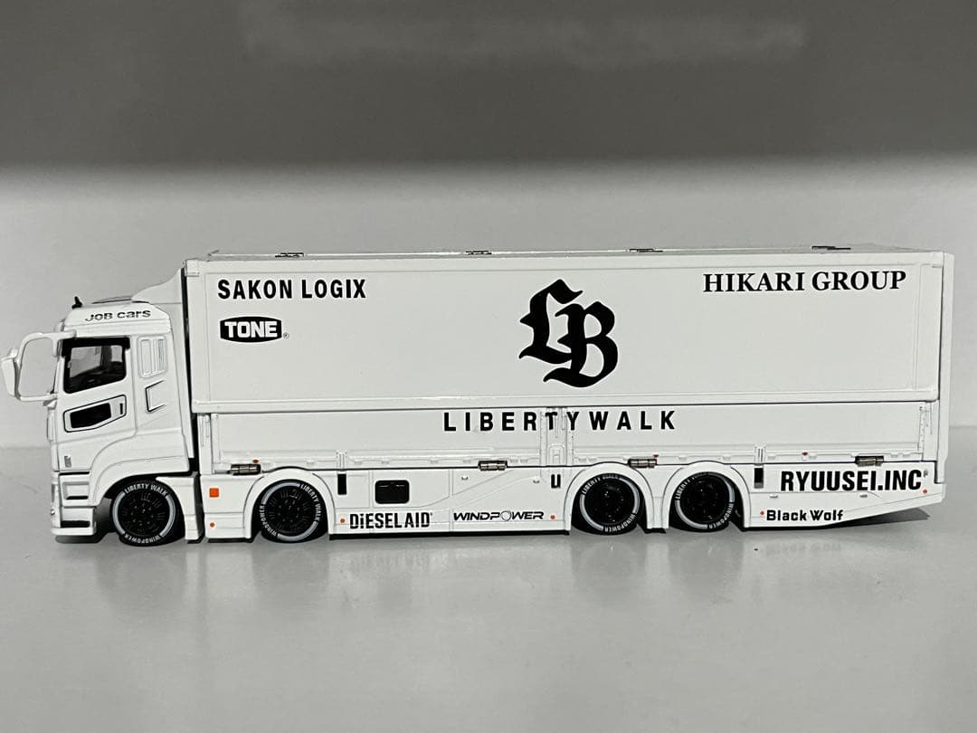 【最終価格】1/64ミニカー GCD LBWK ふそう リバティーウォーク