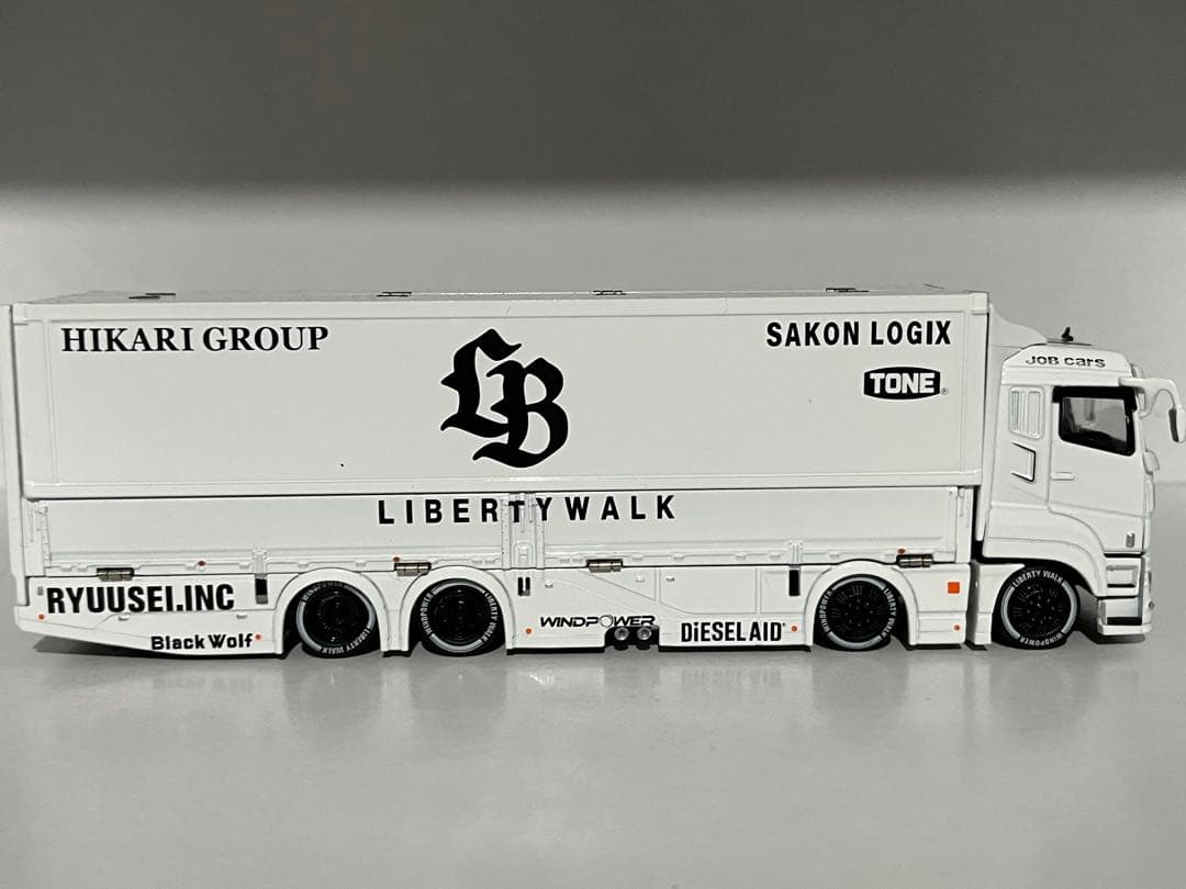 【最終価格】1/64ミニカー GCD LBWK ふそう リバティーウォーク