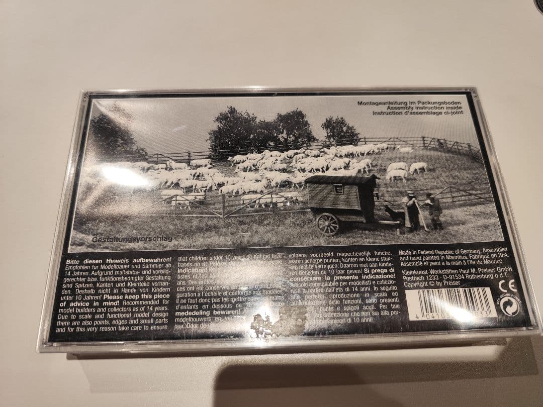 HOゲージ　Preiser 13003 羊飼いセット