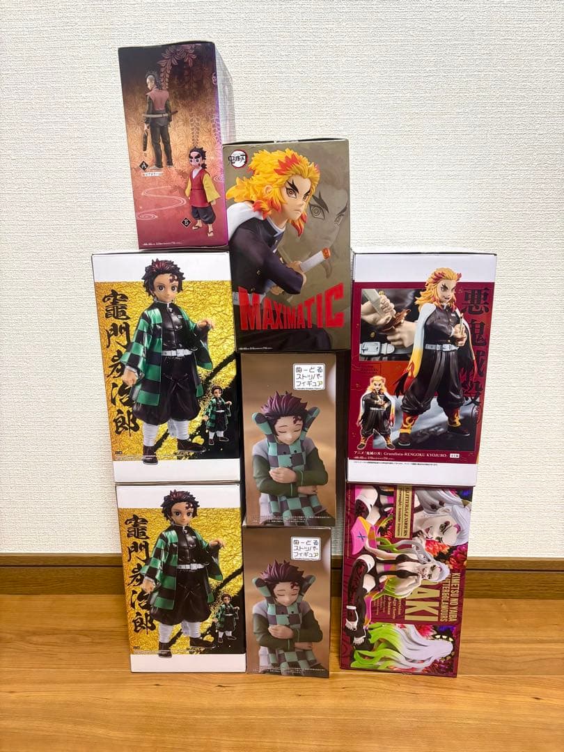 鬼滅の刃　プライズフィギュア　9体セット売り