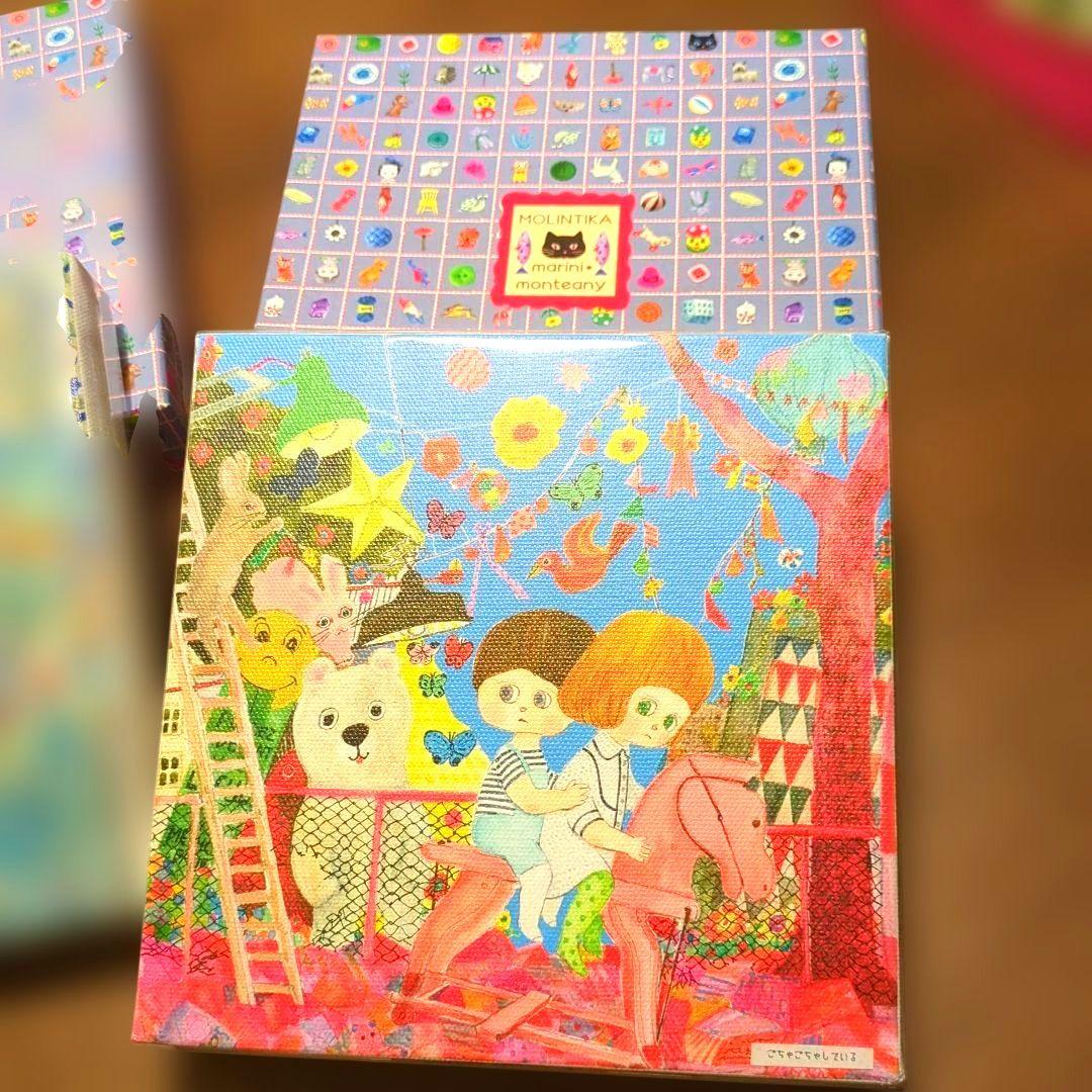 最終値下げ！マリーニモンティーニ　サイン入りキャンパスイラスト3点セット 箱付き