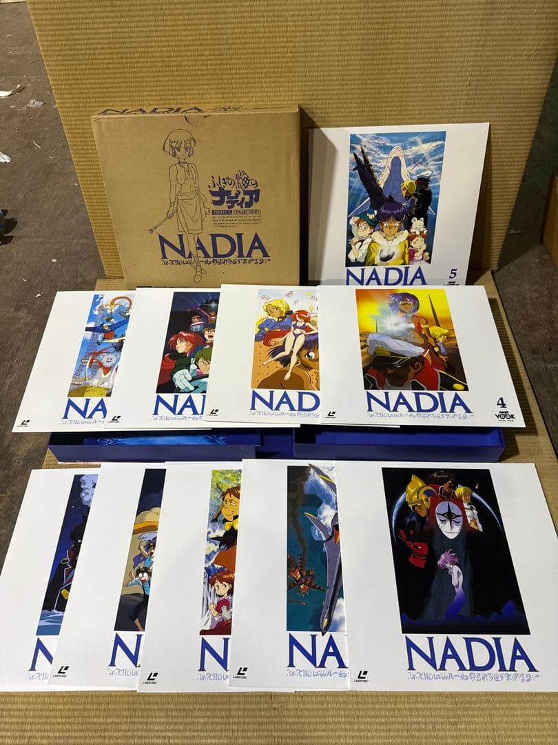 LD BOX ふしぎの海のナディア 10枚セット　希少　水谷優子