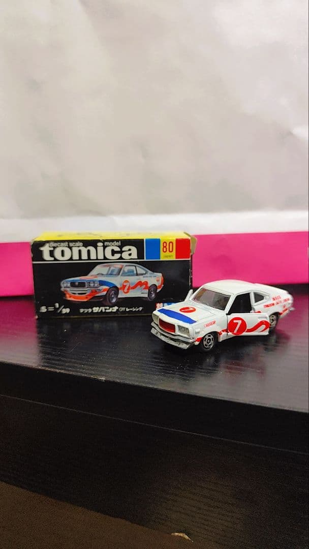 トミカ 80 レースカー ナンバー7