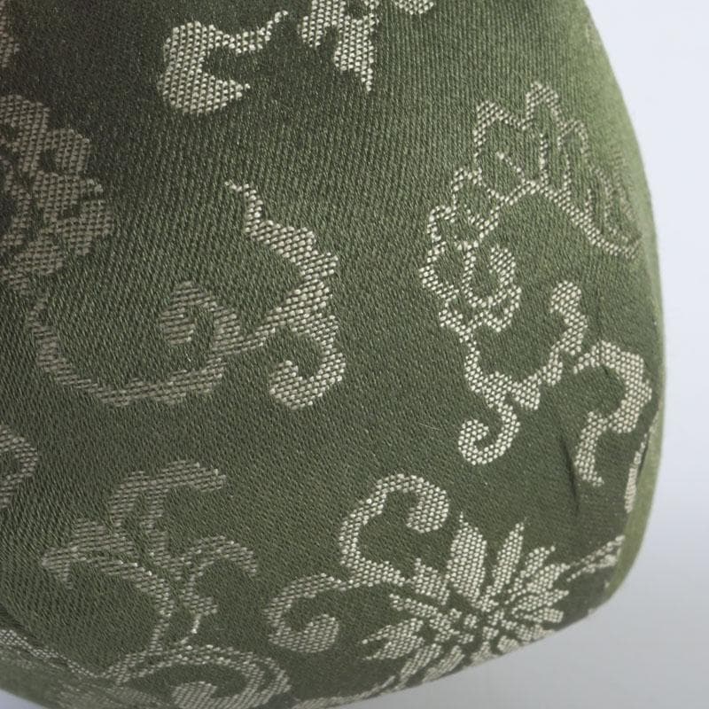 茶道具　瀬戸焼　文琳茶入　仕覆付　共箱　V　9496