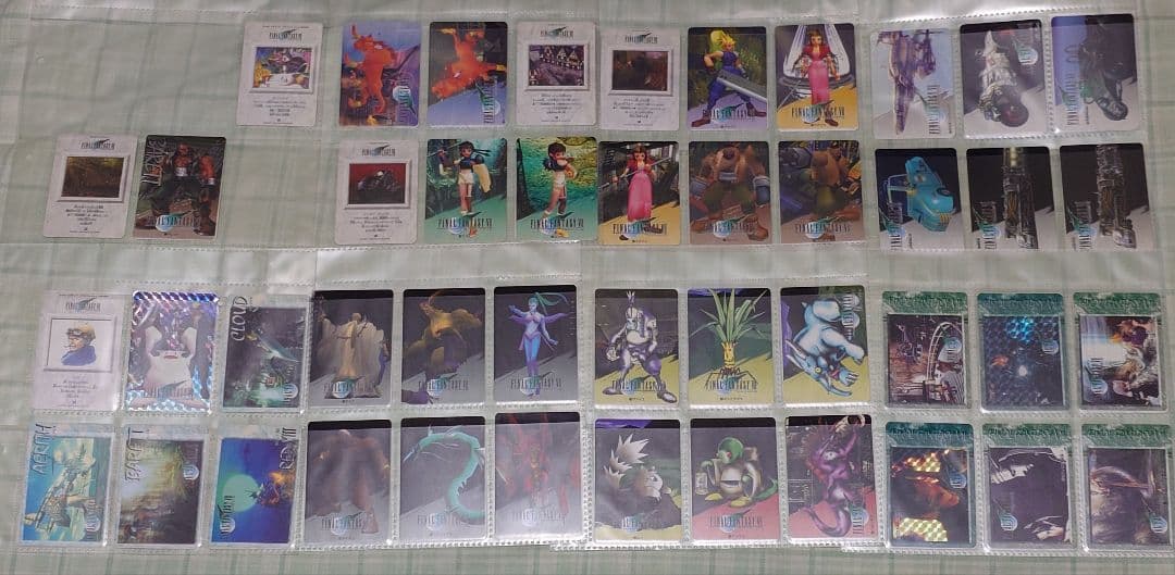 カードダスマスターズ　ファイナルファンタジー7　フルコンプ＋カードダス86枚