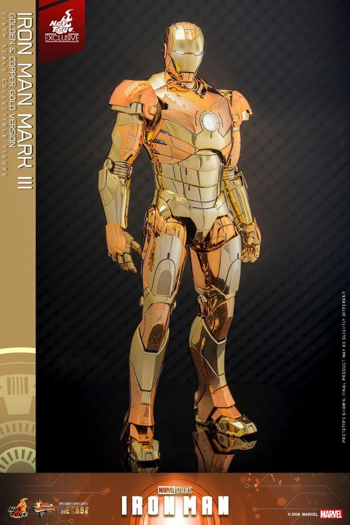 ホットトイズ 1/6アイアンマン・マーク3 海外限定600体 MMS848D78