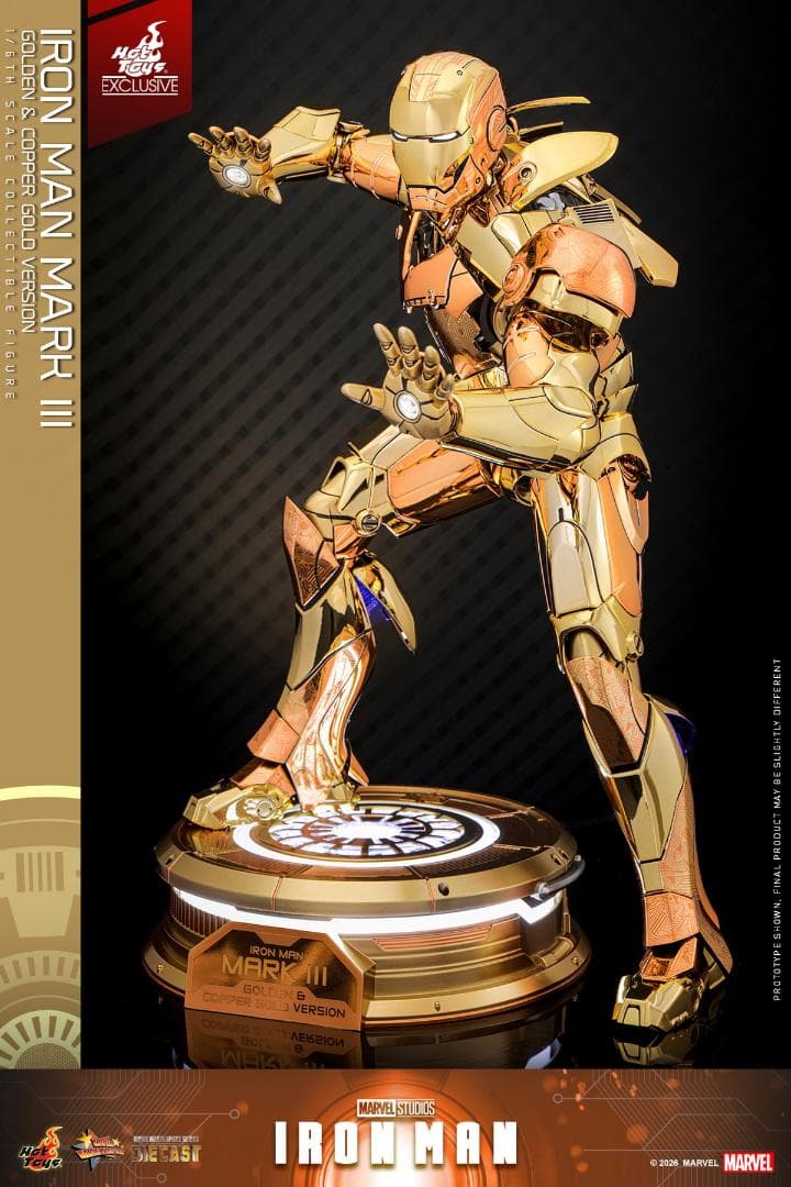 ホットトイズ 1/6アイアンマン・マーク3 海外限定600体 MMS848D78