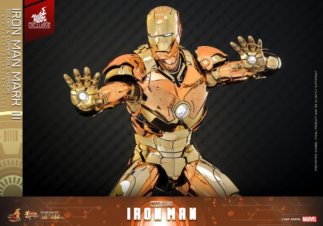 ホットトイズ 1/6アイアンマン・マーク3 海外限定600体 MMS848D78