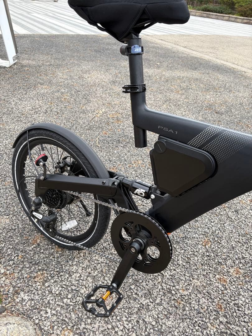 【美品】besv psa1 マットブラック メーター 432km