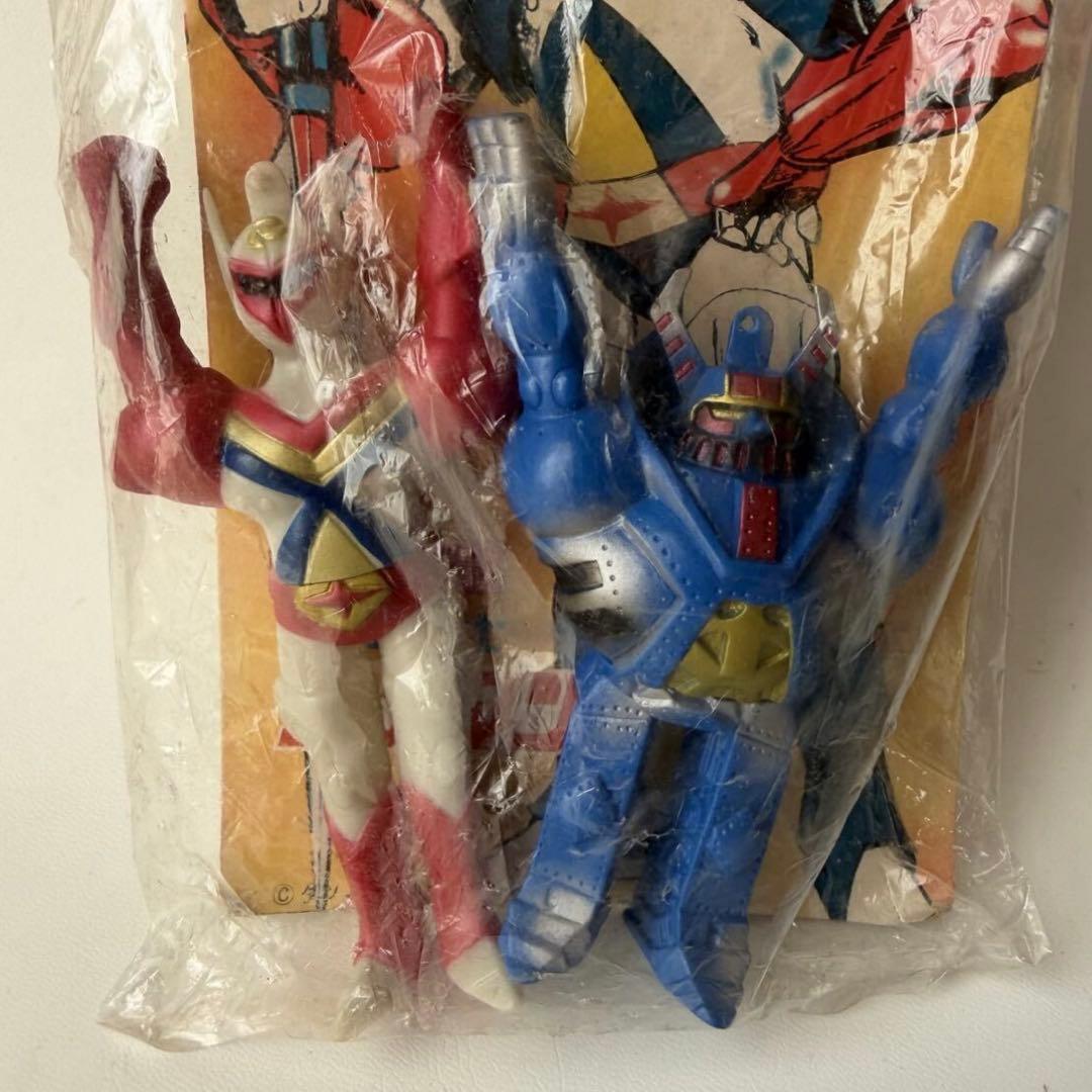 宇宙の騎士 テッカマン　ペガスロボット　中嶋製作所　ソフビ　フィギュア　当時物