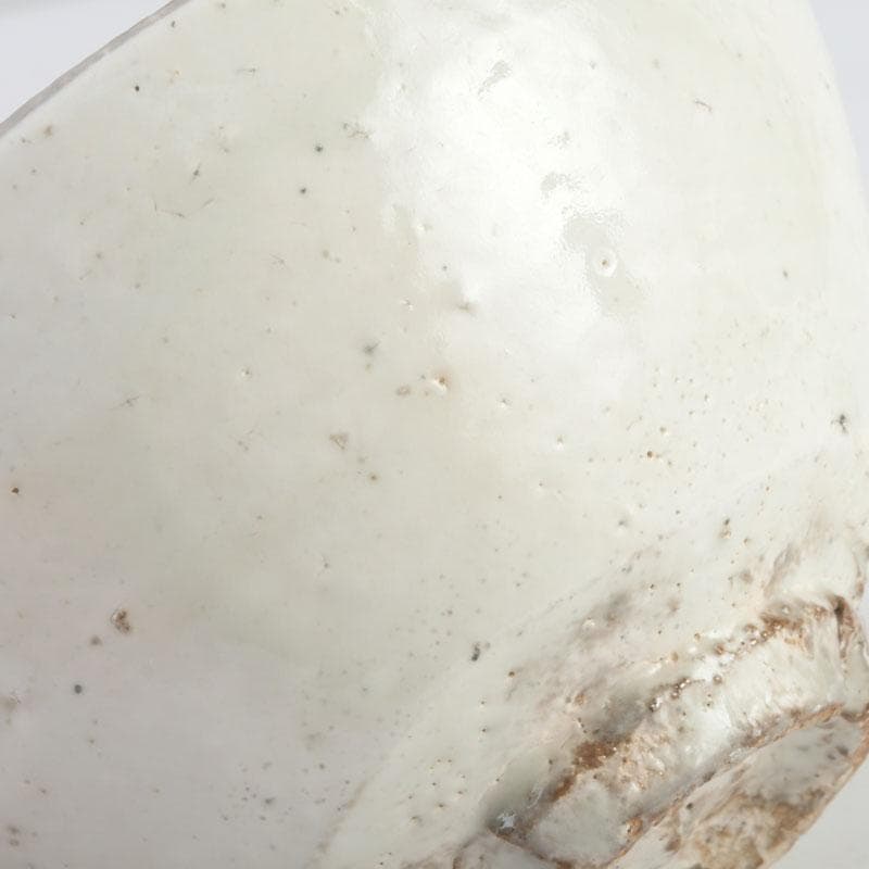 和食器　茶懐石　寿康窯　柳楽泰久作　粉引手　小鉢　五客　共箱　C　9333