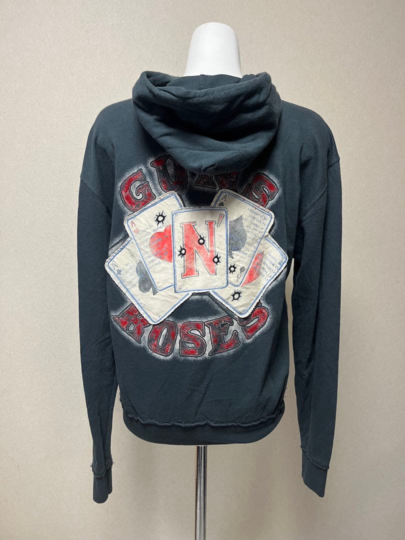 超希少❗️GUNS N' ROSESガンズアンドローゼズ　フーディー　パーカー