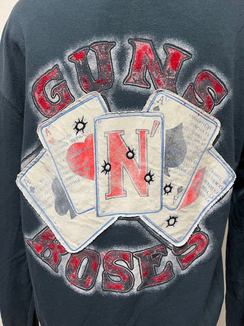 超希少❗️GUNS N' ROSESガンズアンドローゼズ　フーディー　パーカー
