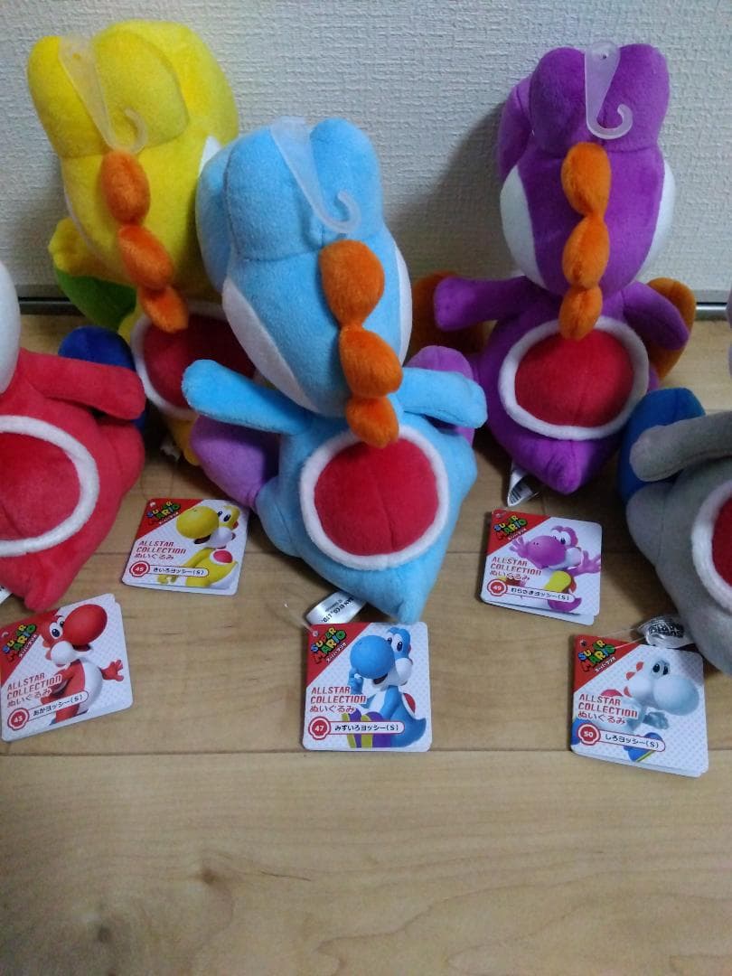 スーパーマリオ　ALL STAR COLLECTION　ぬいぐるみ　9点　タグ付