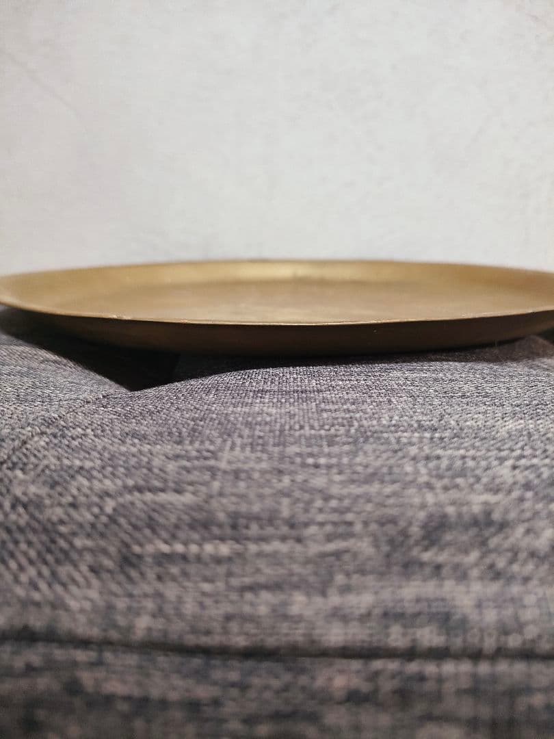 戦前軍隊資料　支那駐屯歩兵第一連隊 記念盆　天壇彫金　日本陸軍　真鍮製トレイ